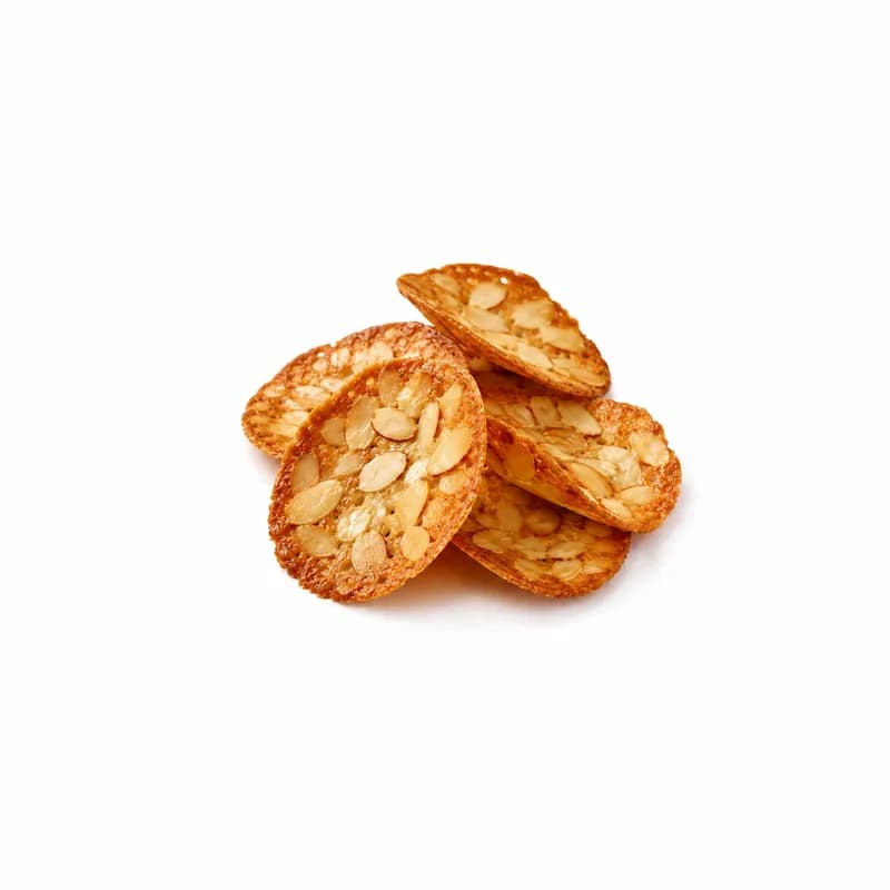 Almond Tuile Cookies