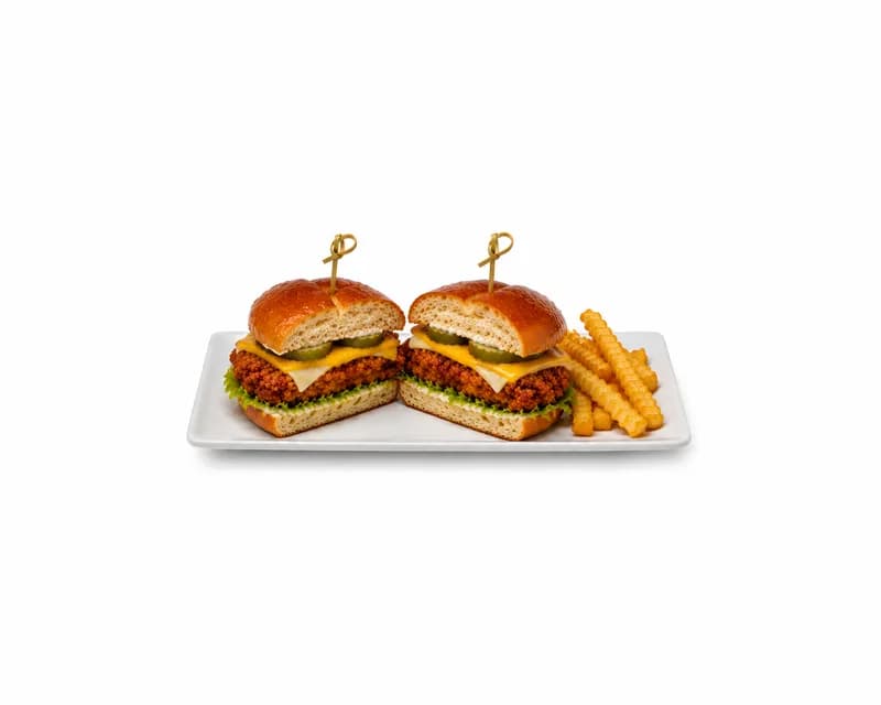 Crispy Chicken Sandwich with Fries