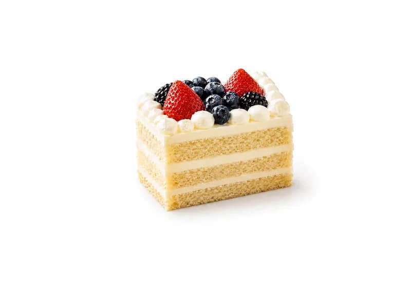 Fresh Fruit Chantilly Cream Cake