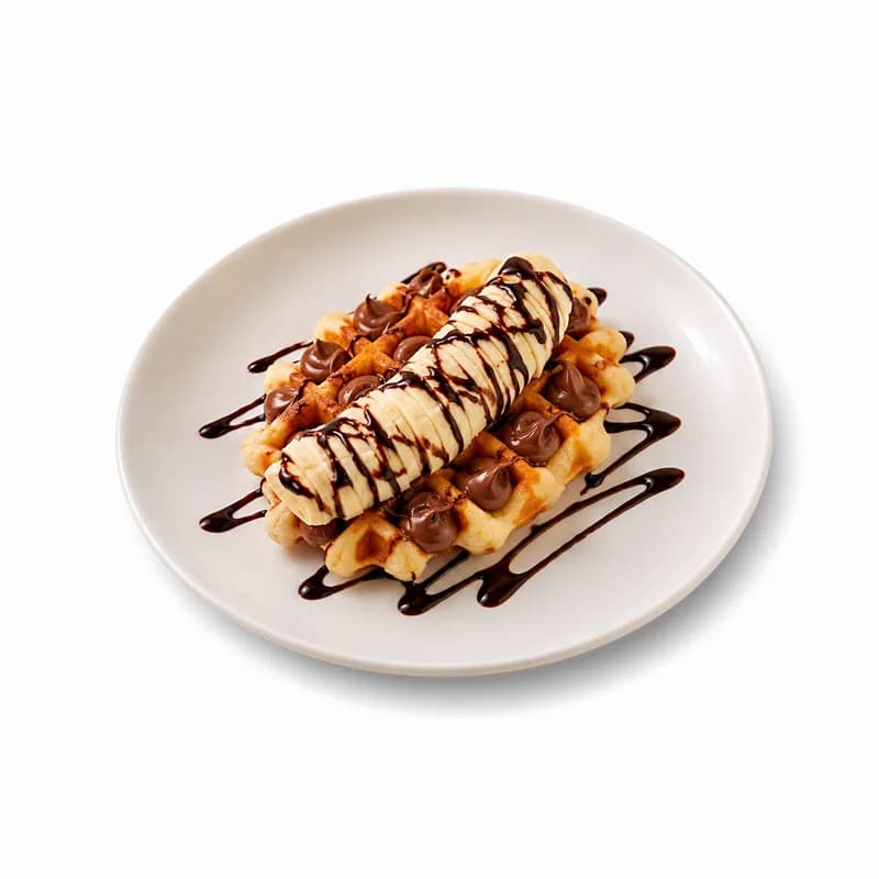 Nutella Banana Waffle