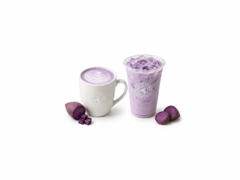 Purple Sweet Potato Latte